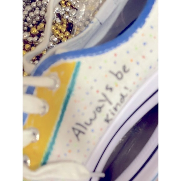 Keds womens /girls sneakers Artsy Painted size 6.5 NEW - Picture 3 of 12